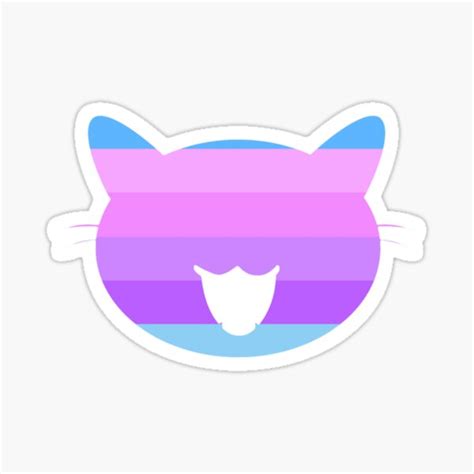 Catgender Kitty Cute Catgender Sticker By Thunderplushies Redbubble