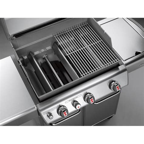 Weber Genesis S 330 Stainless Steel 3 Burner Liquid Propane Gas Grill