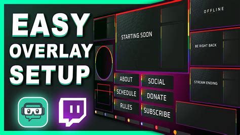 Easy Streamlabs Obs Overlay Setup Tutorial Free Twitch Graphics Pack