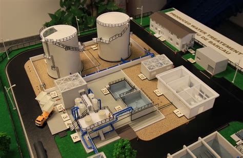 Wastewater Treatment Plant Model Architectural Model Makers