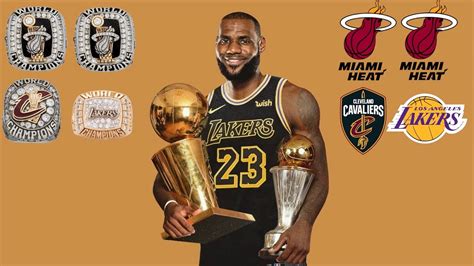 √ How Much Rings Does Lebron James Have / Lebron James Net Worth How