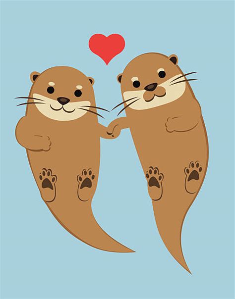 Otter Clip Art Vector Images And Illustrations Istock