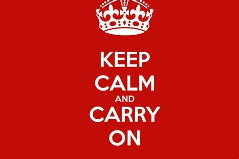 Keep Calm And Carry On Font
