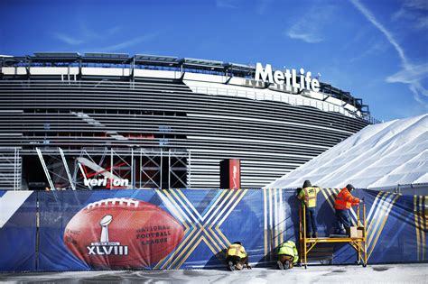 Super Bowl Xlviii Pictures Behind The Scenes Preparations For America