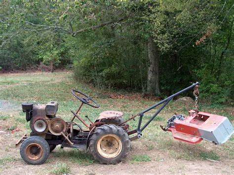 Homemade Tractor Homemade Tractor Yard Tractors Tractor Idea