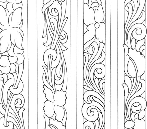 Belt Carving Patterns Image Result For Free Leather Tooling Patterns