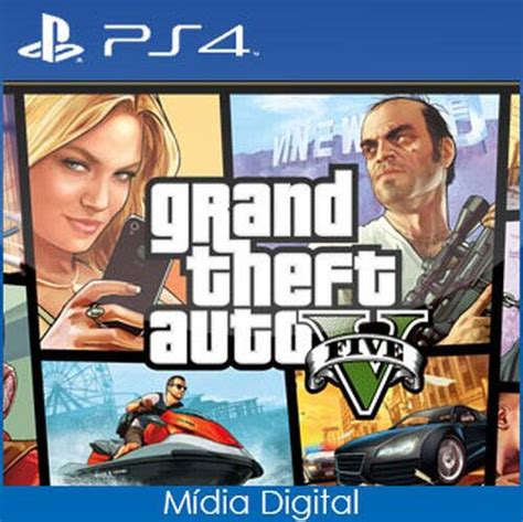 Comprar Grand Theft Auto V Ps4 Nz7 Games Aqui Na Nz7 é De Gamer Pra