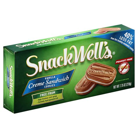 Snackwells Vanilla Creme Sandwich Cookies 775 Oz Shipt