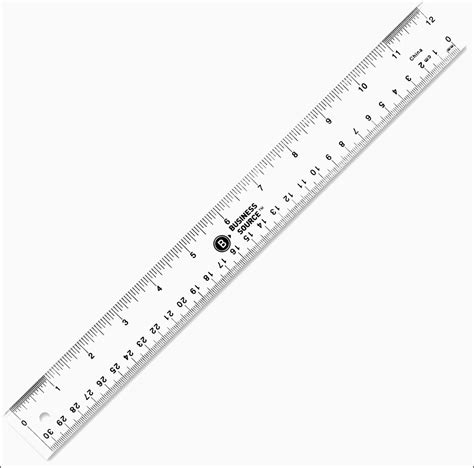 Wooden rulers 30 centimeters with shadows isolated on white. Printable Ruler Standard And Metric | Printable Ruler ...