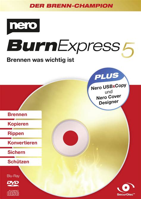 Nero Burn Express 5 Full Version 1 Licence Windows Cddvd Creator