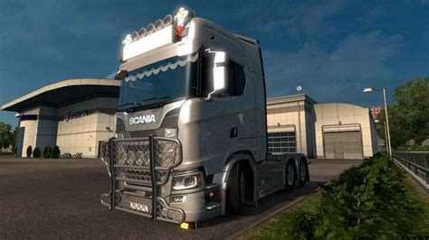 Front Bullbar For Scania Next Generation Tuning Mod Euro Truck Simulator Mods