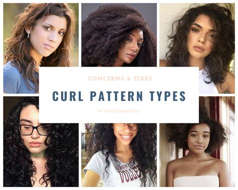 Curl Pattern Types Identify Your Curl Hair Pattern With Curl Pattern