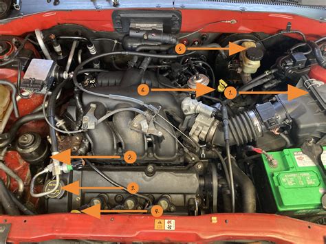 2003 Ford Escape 30 Engine Compartment Layout