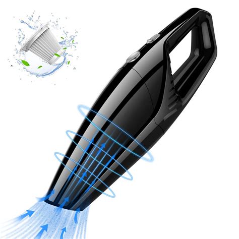 Buy Henforto Handheld Vacuum Cleaner Cordless Rechargeable Powerful
