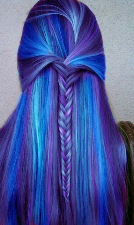 30 Cute Purple Hairstyle And Purple Hair Colors For Girls Rainbow Hair Color Rainbow Hair