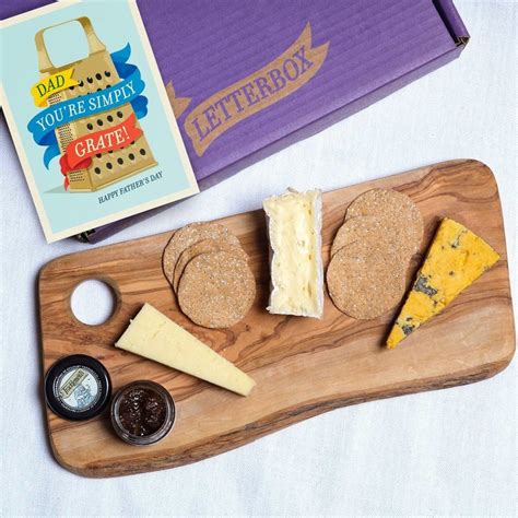 Fathers Day Cheese T Mini British Cheeseboard Selection By