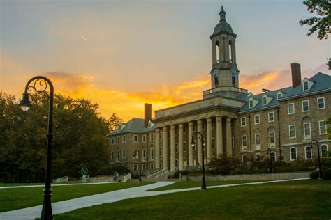 Penn State Campus Old Main 1186436 Hd Wallpaper And Backgrounds Download