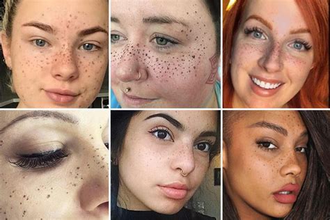 Latest Tattoo Trend Sees Women Get Freckles Inked On Their Faces And