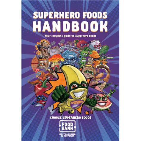 Superhero Foods Posters Superhero Foods Hq By Foodbank Wa