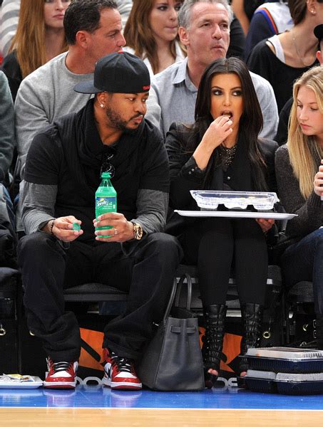 Courtside Kim Kardashian At Knicks Game Nba Frontpage