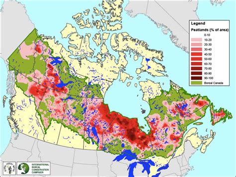 Peatland Extent Boreal Songbird Initiative