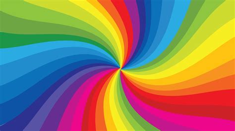 Rainbow Swirl Background In Illustrator Svg  Eps Png Download
