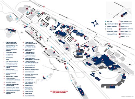 Liberty University Campus Map Pdf Docslib