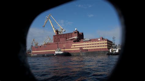 Nuclear Titanic Russias Floating Power Plant Akademik Lomonosov Sets Sail