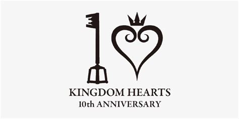 Kingdom Hearts 10th Anniversary Logo Transparent Kingdom Kingdom