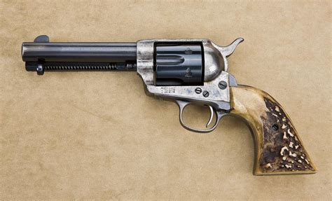 Colt Saa Black Powder First Generation Revolver 44 40 Cal 4 34
