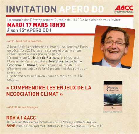 Apéros RSE Commission RSE AACC