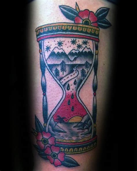 Aggregate More Than 74 Traditional Hourglass Tattoo Best Esthdonghoadian