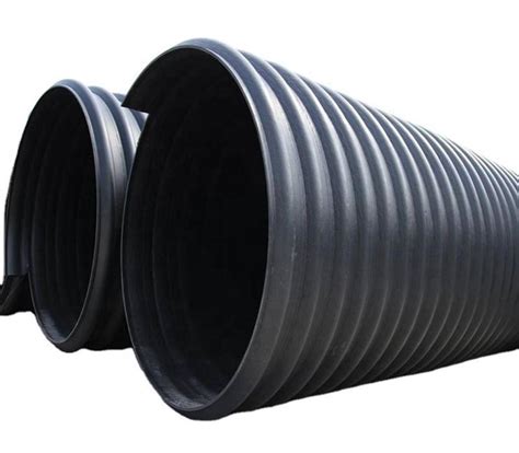 Hdpe Steel Belt Reinforced Corrugated Pipe Corrugate Polyethylene Pipe