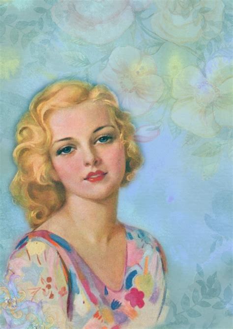 Vintage Collage Art Of Woman Free Image Download