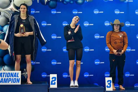 Lia Thomas Becomes First Openly Trans Athlete To Win Ncaa Swimming