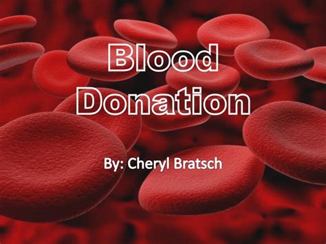 Ppt Blood Donation Powerpoint Presentation Free Download Id2872647