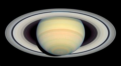Free Wallpapers Saturn Cassini Planet Orbit Photo Nasa
