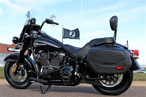 Harley Davidson Flhcs Softail Heritage Classic Vivid Black