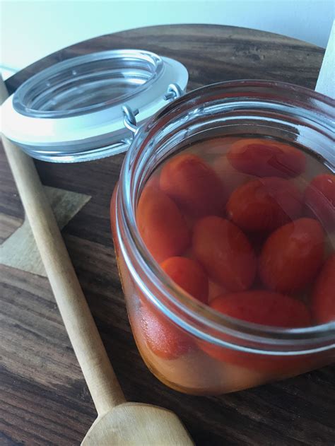 Pickled Cherry Tomatoes | Cherry tomatoes, Pickled cherry tomatoes, Canning cherry tomatoes