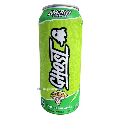 Review Ghost Warheads Sour Green Apple Energy Drink The Impulsive Buy