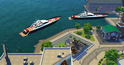 Sims 4 Yacht Lot