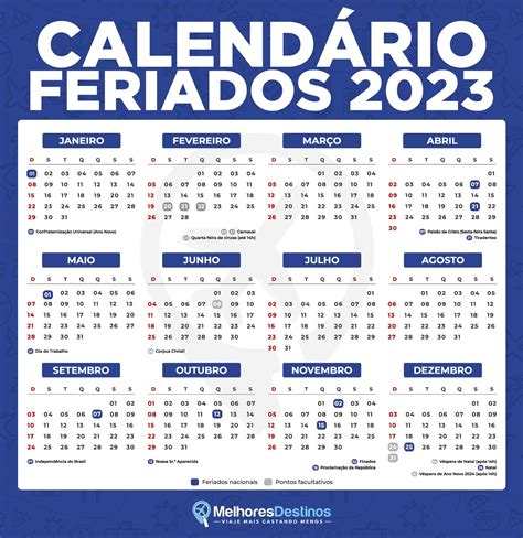 Calendario 2023 Con Feriados