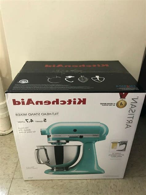 Please try again in a bit. KitchenAid® Artisan Stand Mixer, Aqua Sky