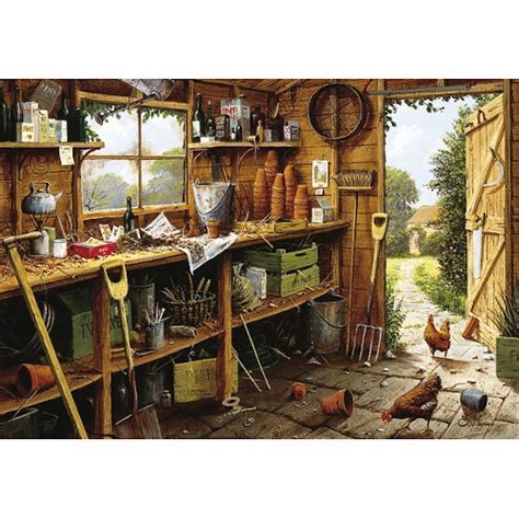 The Garden Shed 500 Pieces Dab Hand Puzzles And Pastimes
