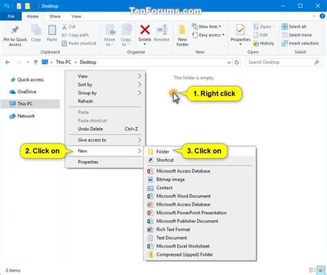 Create New Folder In Windows 10 Tutorials