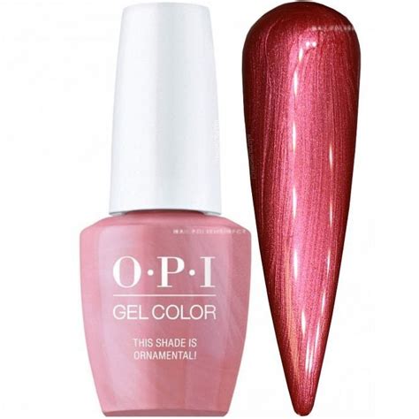 opi gelcolor shine bright 2020 limited edition holiday gel polish collection this shade is