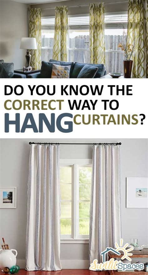 Do You Know The Correct Way To Hang Curtains