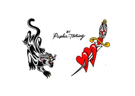 Create Custom Tattoo Design By Puphatoding Fiverr