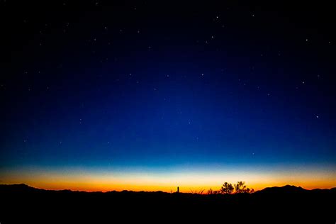 Starry Sunset Photograph By Bg Boyd