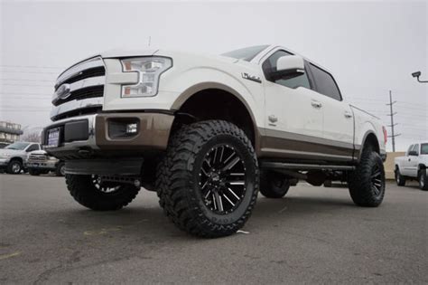 Ford Crew Cab King Ranch 4x4 Ecoboost 4x4 Leather Custom Lift Wheels